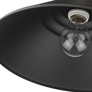 Journey Natural Black 1 Light Pendant