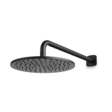 Artos Harmony 10" Rain Shower Head on Wall Mount Arm Matte Black – F924W10BK