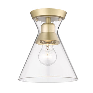 Malta BCB Brushed Champagne Bronze Flush Mount