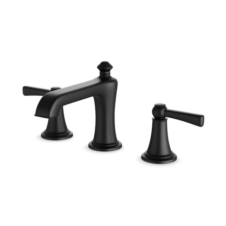 Artos Classic 8" Widespread Bathroom Faucet Matte Black – FS311BK
