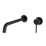 Artos Opera In-Wall Single Handle Bathroom Faucet with Extended Spout Matte Black – F501-9-1BK