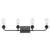 Ormond 4 Light Bath Vanity in Matte Black