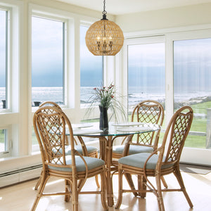 Florence 3-Light Pendant in Matte Black