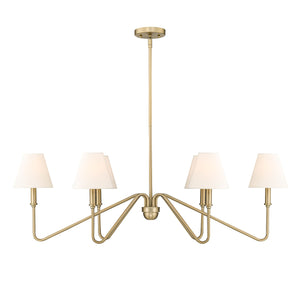 Kennedy BCB Brushed Champagne Bronze Linear Pendant