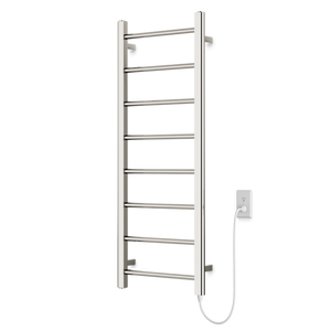 Artos Ryton 47" x 18" Plug-In Heated Towel Rail Polished Nickel – MR12045P-PN