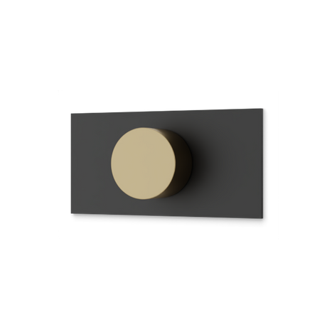 Artos Otella 3-Way Diverter Linear Trim Kit Satin Brass / Matte Black – F909A-7TKSBB