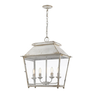 Abingdon 4-Light Pendant in Antique Ivory