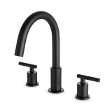 Artos Opera 8" Widespread Bathroom Faucet With Lever Handles Matte Black – FS310BK