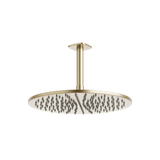 Artos Harmony 12" Rain Shower Head on Ceiling Mount Arm Satin Brass – F924C12SB