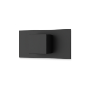 Artos Edge 3-Way Diverter Linear Trim Kit Matte Black – F909A-6TKBK
