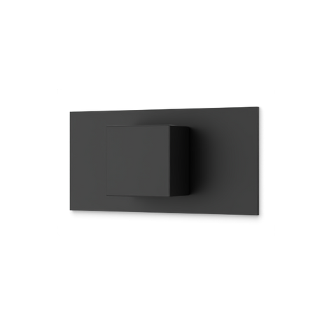 Artos Edge 3-Way Diverter Linear Trim Kit Matte Black – F909A-6TKBK