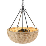Hathaway 4-Light Pendant in Matte Black