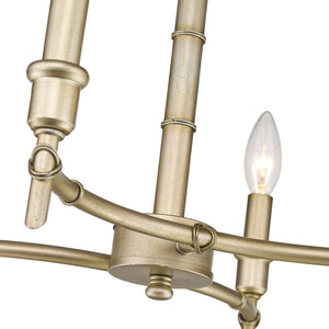 Cambay Semi-Flush in White Gold