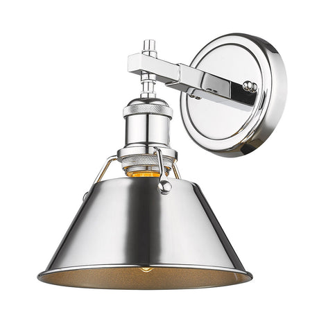 Orwell CH 1 Light Bath Vanity in Chrome with Chrome Shade