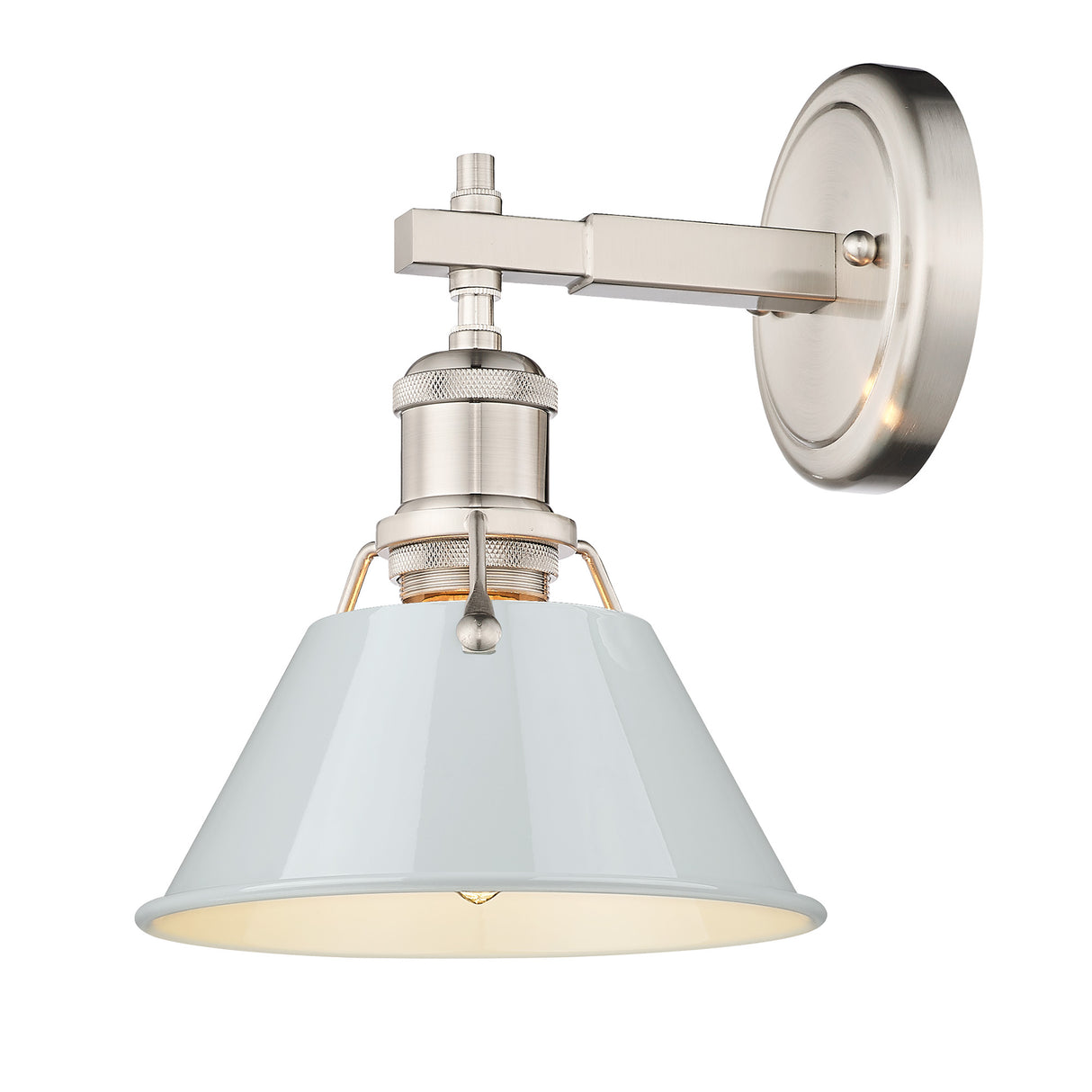 Orwell PW Pewter 1 Light Bath Vanity