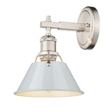 Orwell PW Pewter 1 Light Bath Vanity