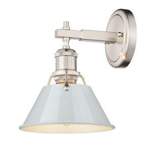 Orwell PW Pewter 1 Light Bath Vanity