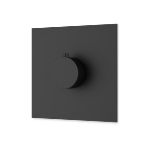 Artos Otella Thermostat Trim Kit Matte Black