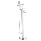Artos Classic Floor Mount Tub Filler Trim Kit with Hand Held Shower Chrome – FS511TKCH