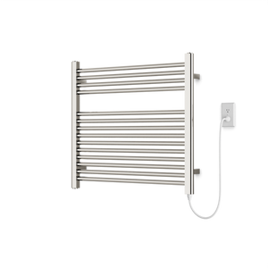 Artos Denby 27" x 30" Plug-In Heated Towel Rail Polished Nickel – M06875P-PN
