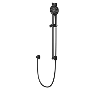 Artos Harmony Flexible Hose Slide Bar Kit with Separate Water Outlet Matte Black – F907-79TRBK