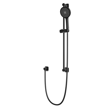 Artos Harmony Flexible Hose Slide Bar Kit with Separate Water Outlet Matte Black – F907-79TRBK