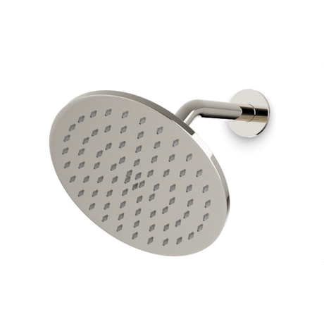 Artos Opera 8" Shower Head on Angled Arm Polished Nickel – F907-9PN