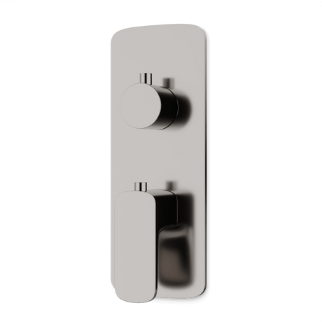 Artos Harmony Thermostat with 3-Way Diverter & Off Position Trim Kit Brushed Nickel – F903B-64TKBN
