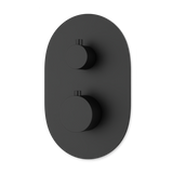 Artos Opera Thermostat with 3-Way Diverter & Off Position Trim Kit Matte Black – F903B-58TKBK