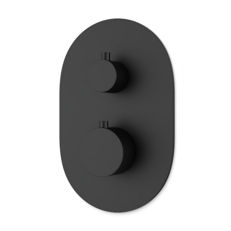 Artos Opera Thermostat with 3-Way Diverter & Off Position Trim Kit Matte Black – F903B-58TKBK