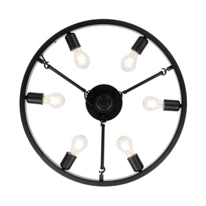 Castile 6 Light Semi-Flush