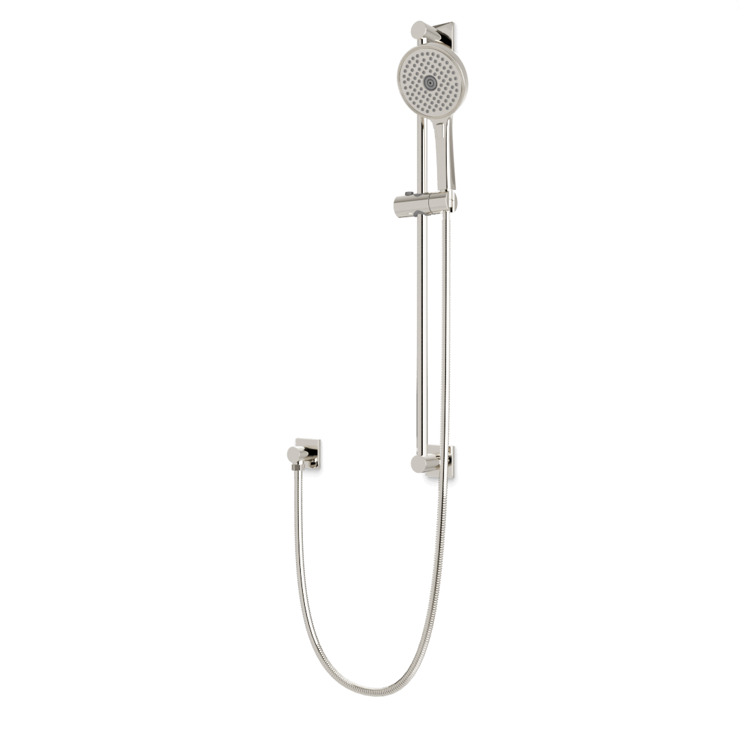 Artos Otella Multifunction Flexible Hose Slide Bar Kit with Separate Water Outlet Polished Nickel – F907-117PN