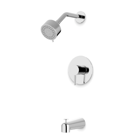 Artos Opera Pressure Balance Tub / Shower Trim Kit with Multifunction Shower Head Chrome – TS162CH