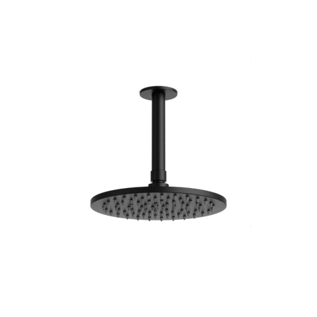 Artos Opera 8" Rain Shower Head on Ceiling Mount Arm Matte Black – F907-3/5BK