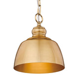Holmes MBG Mini Pendant in Modern Brushed Gold