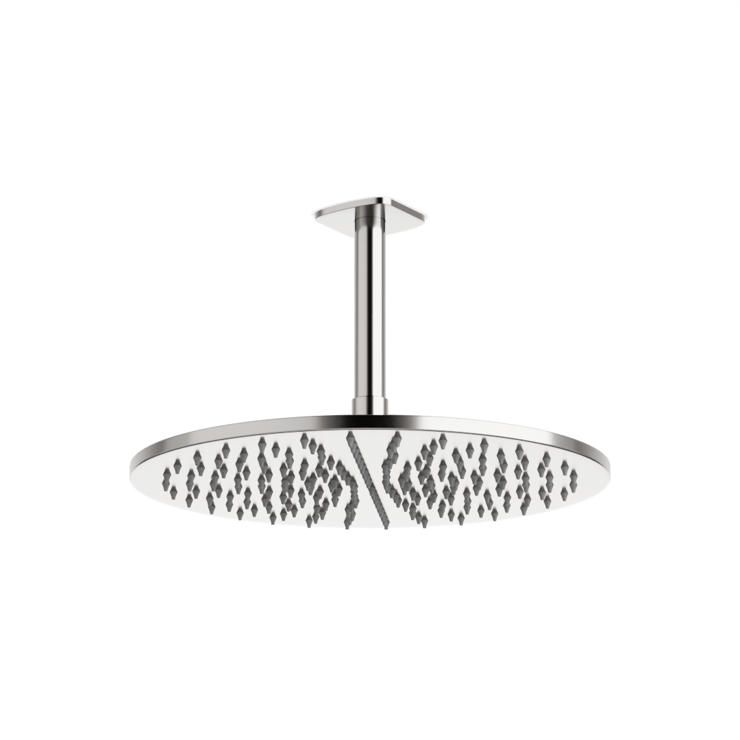 Artos Harmony 12" Rain Shower Head on Ceiling Mount Arm Brushed Nickel – F924C12BN