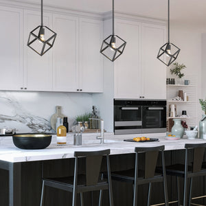 Cassio Mini Pendant in Matte Black