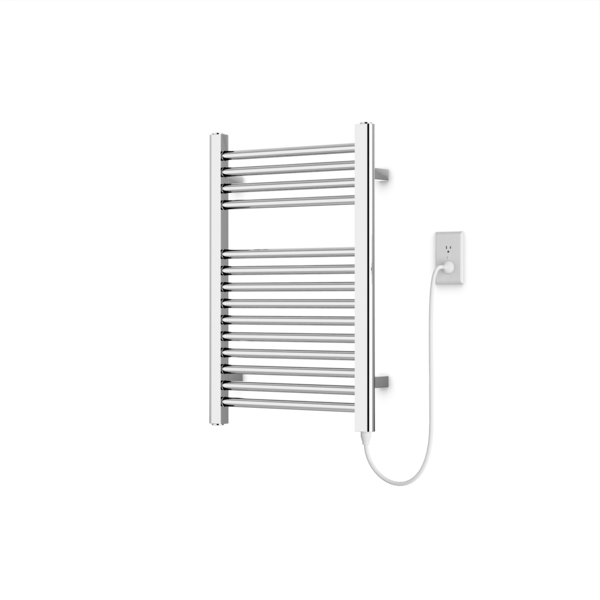 Artos Denby 27" x 18" Plug-In Heated Towel Rail Chrome – M06845P-CH