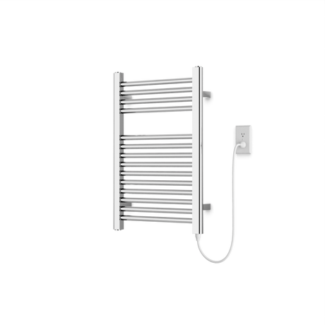 Artos Denby 27" x 18" Plug-In Heated Towel Rail Chrome – M06845P-CH