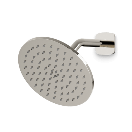 Artos Harmony 8" Shower Head on Angled Arm Polished Nickel – F924A8PN