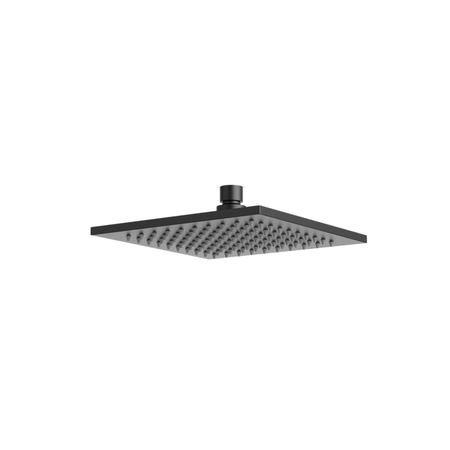 Artos Edge 8" Rain Shower Head Matte Black – F901-5BK