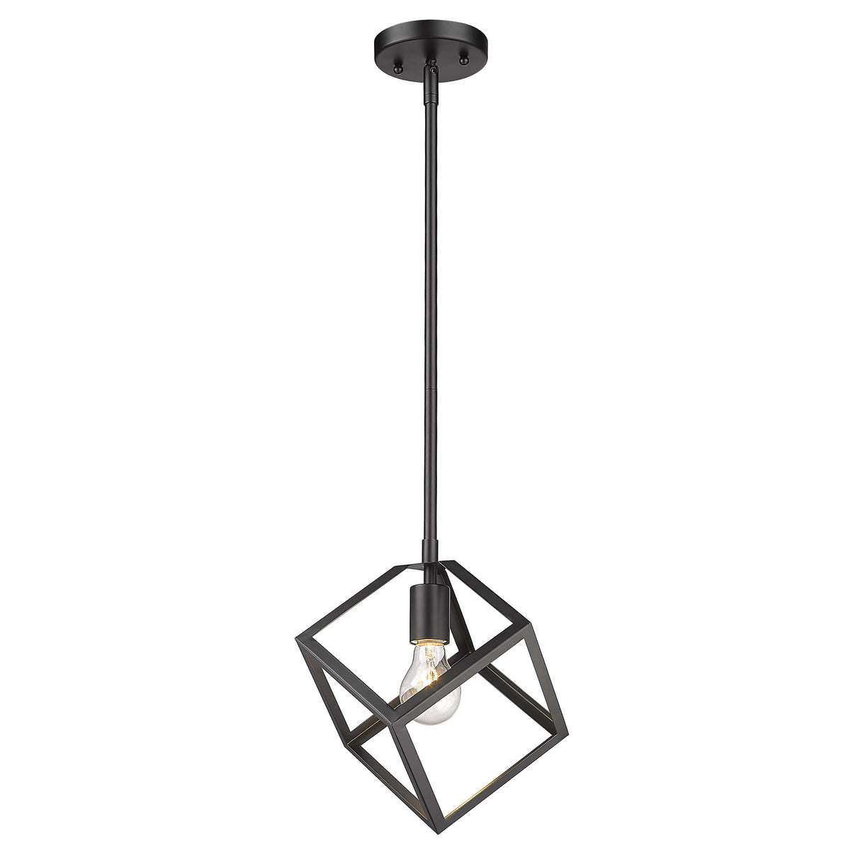 Cassio Mini Pendant in Matte Black