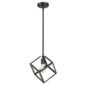 Cassio Mini Pendant in Matte Black