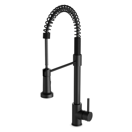 Artos Spring Kitchen Faucet Matte Black – F100142BK