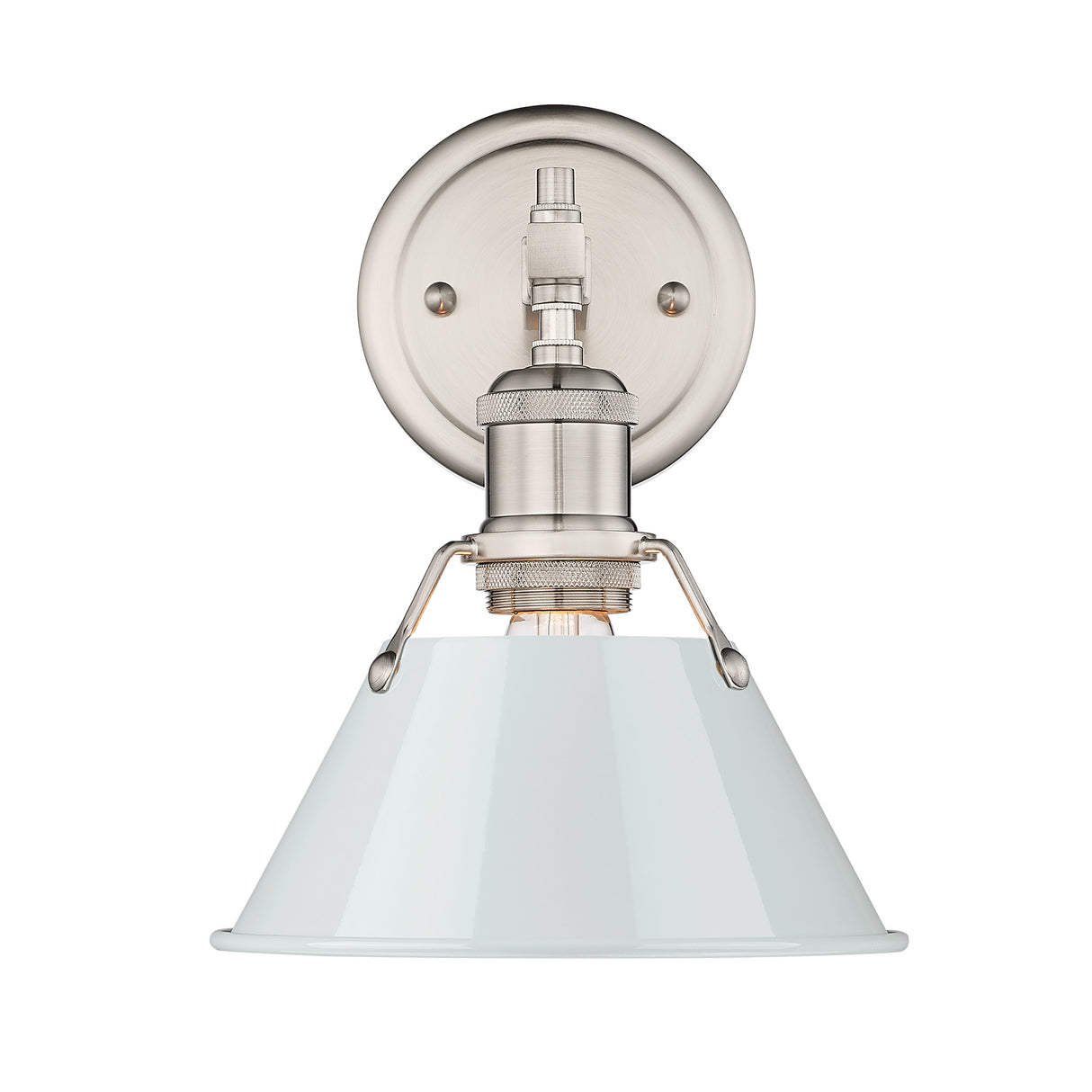 Orwell PW Pewter 1 Light Bath Vanity