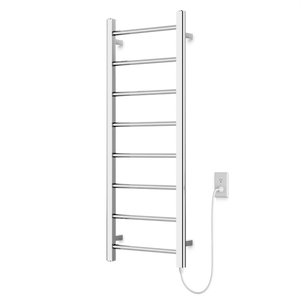 Artos Ryton 47" x 18" Plug-In Heated Towel Rail Chrome – MR12045P-CH
