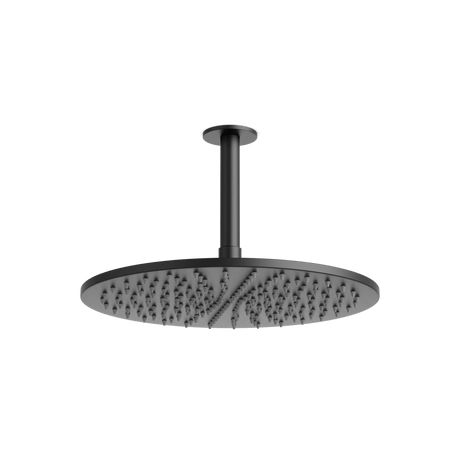 Artos Opera 12" Rain Shower Head on Ceiling Mount Arm Matte Black – F907-16/5BK