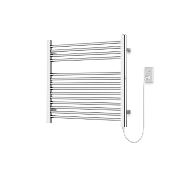 Artos Denby 27" x 30" Plug-In Heated Towel Rail Chrome – M06875P-CH