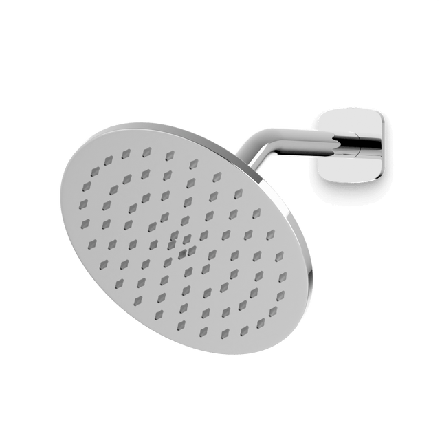 Artos Harmony 8" Shower Head on Angled Arm Chrome – F924A8CH