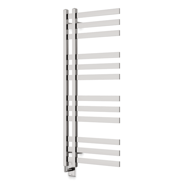 Artos Lioni 48" x 20" Hardwired Heated Towel Rail Brushed Nickel – MS12250W-BN